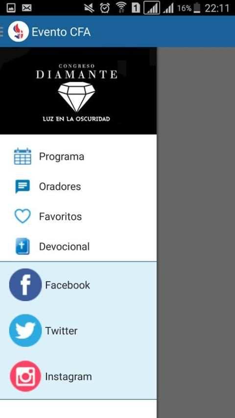 Evento CFA screenshot 4