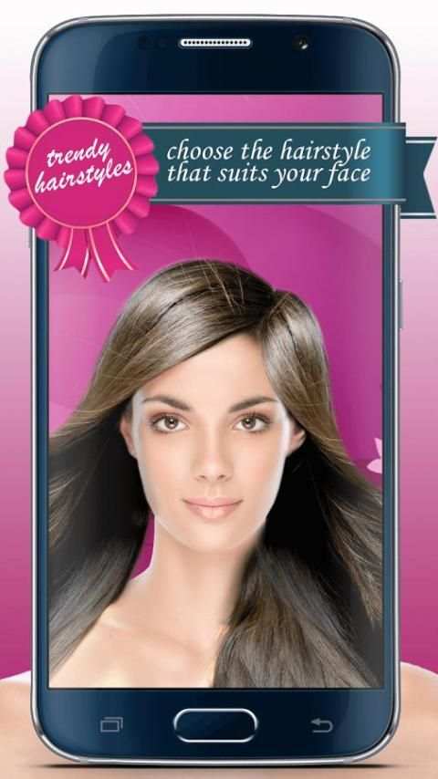 Gaya Rambut-Foto Montase screenshot 1