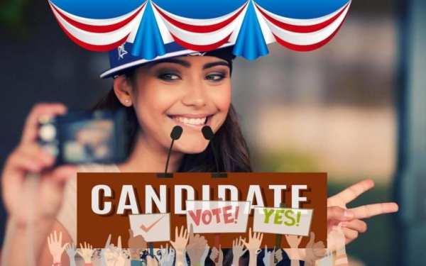 USA President Election Sticker screenshot 1
