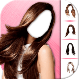 Girls Hairstyles Photo Montage icon