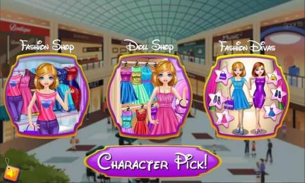 Girl Dress Up Shopping Games screenshot 6