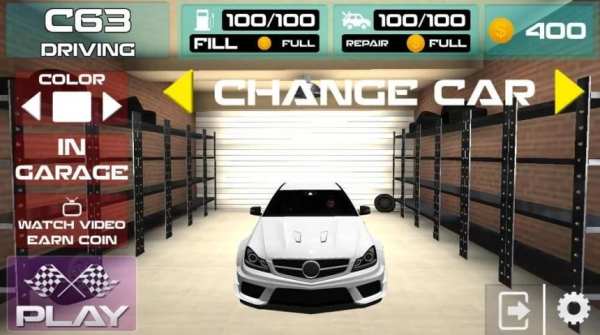 C63 & C180 Driving Simulator screenshot 5