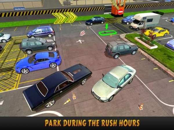 Rooftop Car Parking Driver screenshot 3
