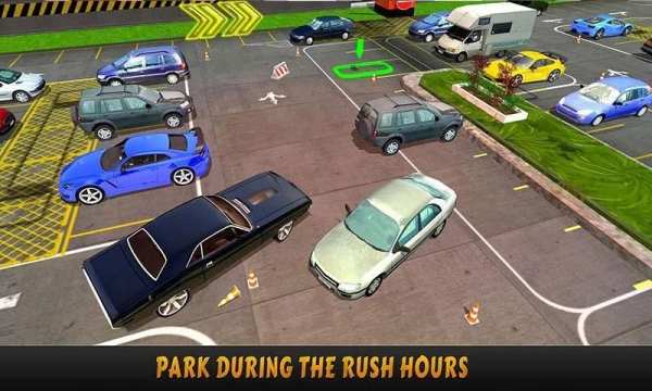 Rooftop Car Parking Driver screenshot 17