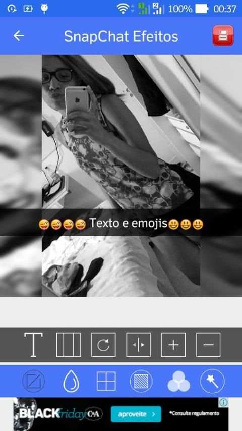 Foto Efeitos Como No SnapChat screenshot 1