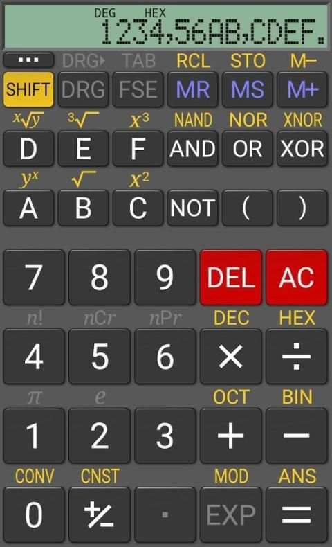 RealCalc Scientific Calculator скриншот 6
