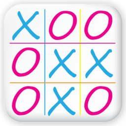 Tic Tac Toe Colorful आइकन