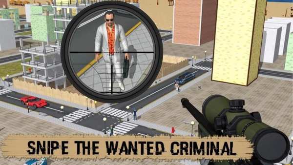Sniper Cop Contract to kill 3D screenshot 3