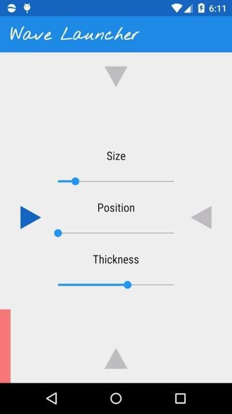 Wave Launcher स्क्रीनशॉट 2