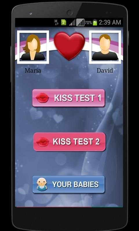 Kissing Test Prank 4 تصوير الشاشة