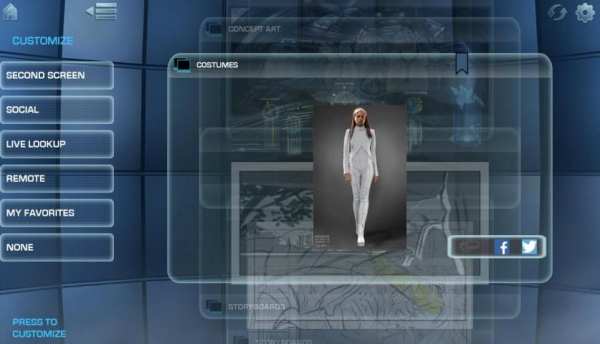 X-Men Movies Cerebro скриншот 2