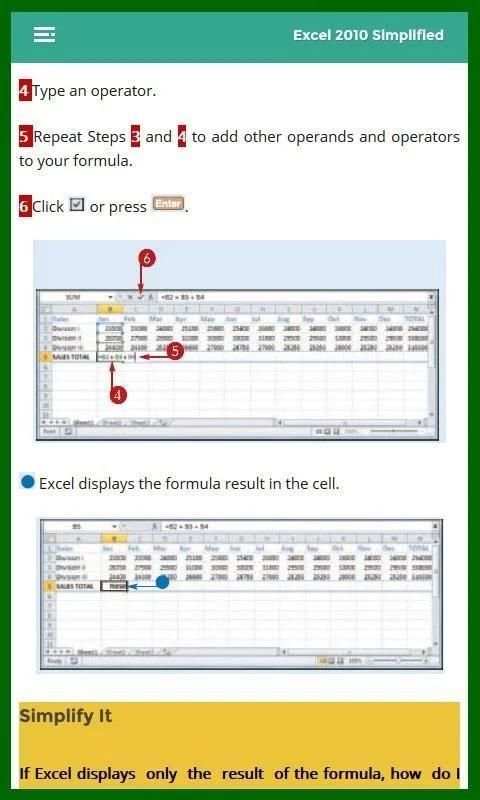 Basic Excel 2013 Tutorial screenshot 3
