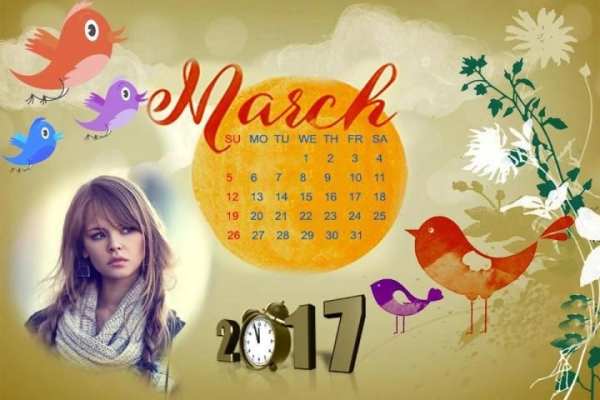 Calendar Photo Frames 2017 скриншот 4