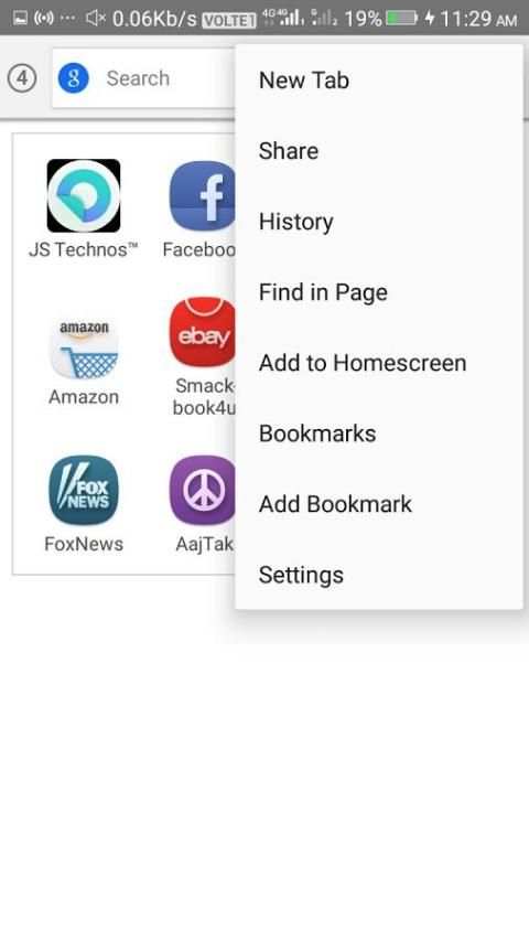JS Browser- Jio Browser screenshot 3