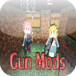 Gun Mod for Minecraft PE أيقونة
