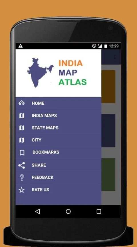 India Map Atlas - 250+ maps स्क्रीनशॉट 1