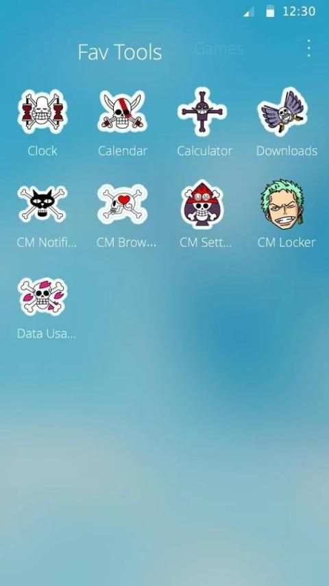 One Piece tema screenshot 1