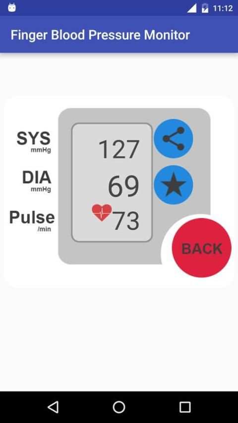 Finger Blood Pressure Monitor स्क्रीनशॉट 6