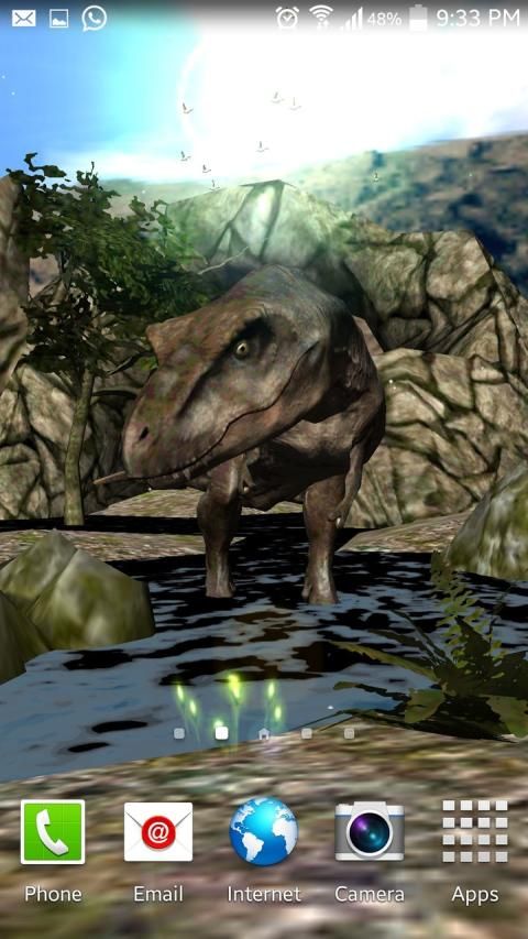 T-REX King live wallpaper Lite скриншот 5