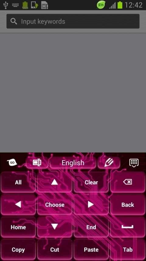 Awesome Keyboard Pink screenshot 3