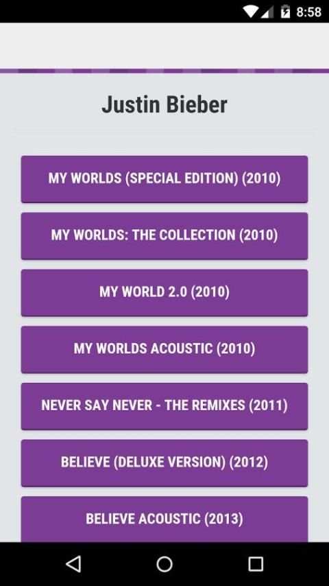 Justin Bieber Music screenshot 9
