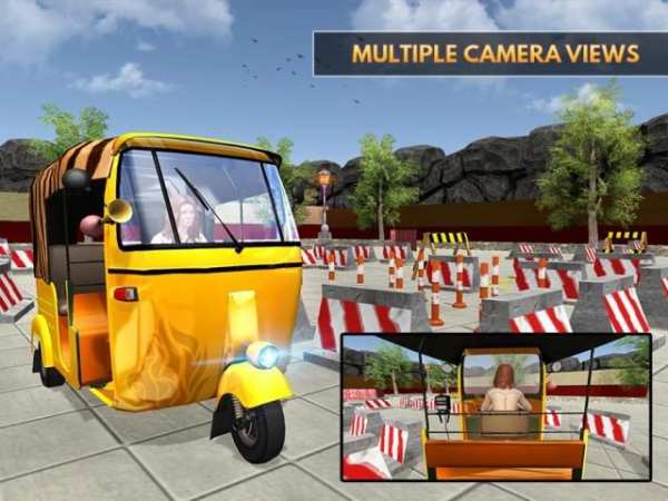 Tuk Tuk Rickshaw Parking Sim screenshot 3