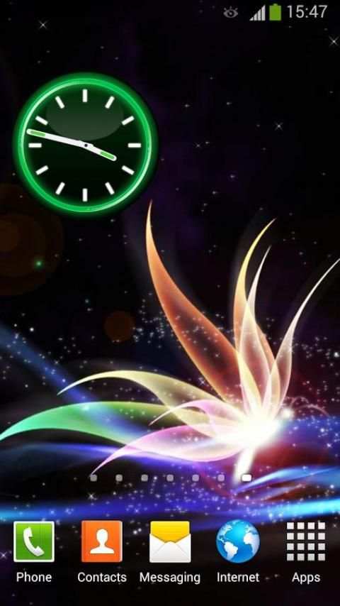 Neon Clock Widget screenshot 8