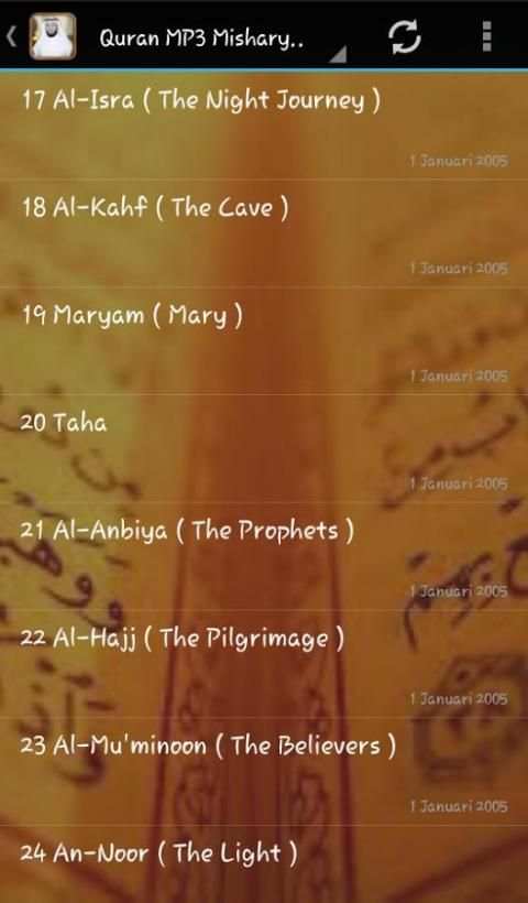 Quran MP3 Mishary Alafasy screenshot 4