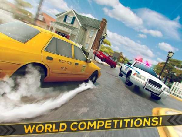 Free Taxi Driver Racing Game screenshot 7