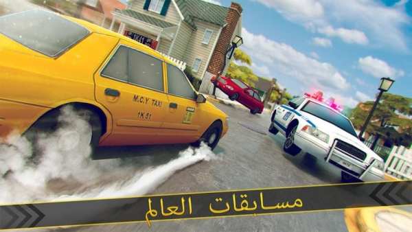 سيارة أجرة مدينة محاكاة سباقات 3 تصوير الشاشة