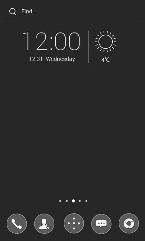 Black Cool Theme screenshot 4