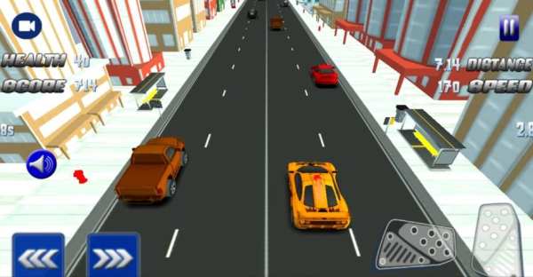 Subway Car Racing 2016 скриншот 4