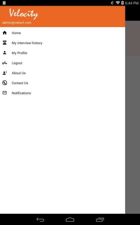 Velocity Interview App screenshot 6