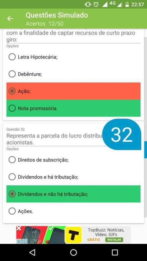 CPA 10 Simulado screenshot 1