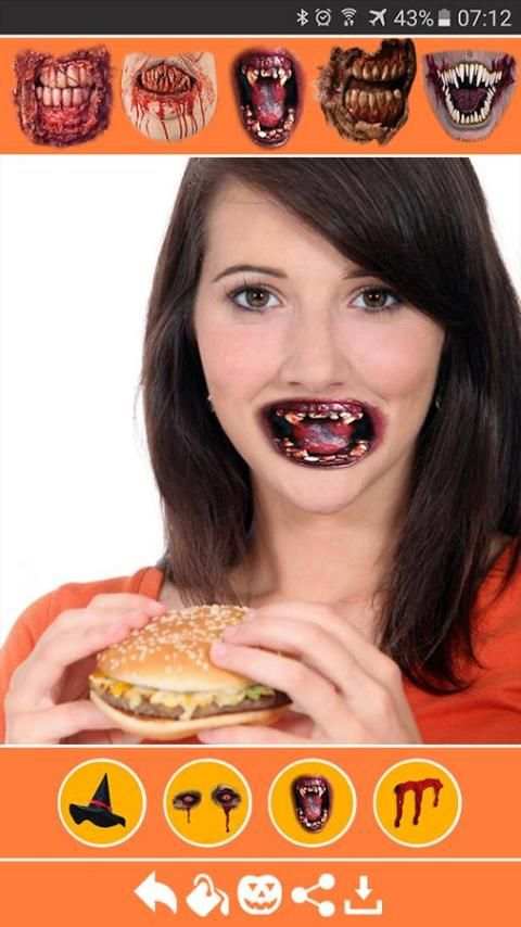Halloween Face Makeup скриншот 3