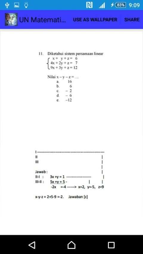 Soal UN Matematika SMA screenshot 2