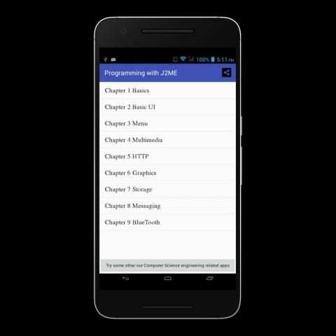Programming with J2ME screenshot 3