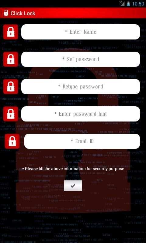 Click Lock [APP Locker] скриншот 4