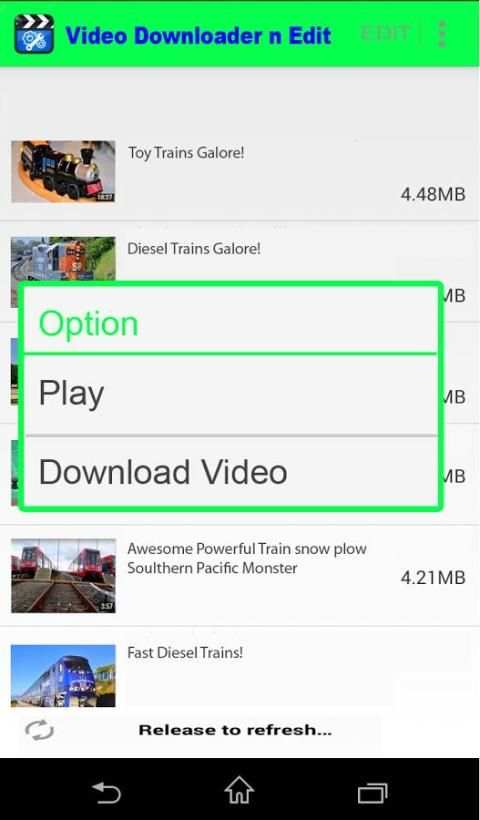 Video Downloader dan Editor screenshot 9