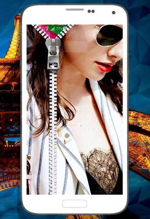 My Photo Zipper Lock Screen screenshot 2
