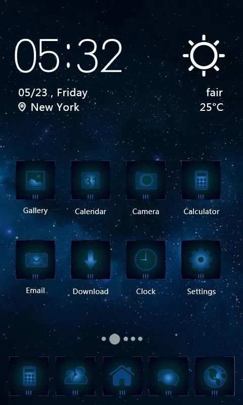 High tech Theme screenshot 4