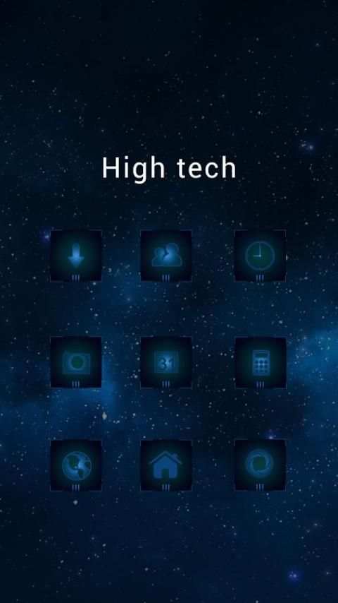 High tech Theme screenshot 3