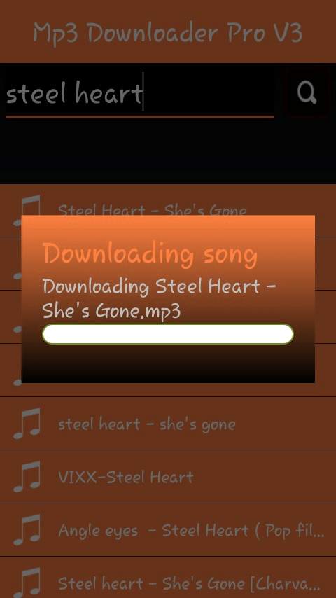 Mp3 Downloader Pro V3 screenshot 1