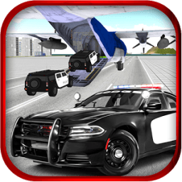 ikon Police Car Transporter 3D