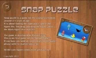 Snap Puzzle Lite screenshot 1