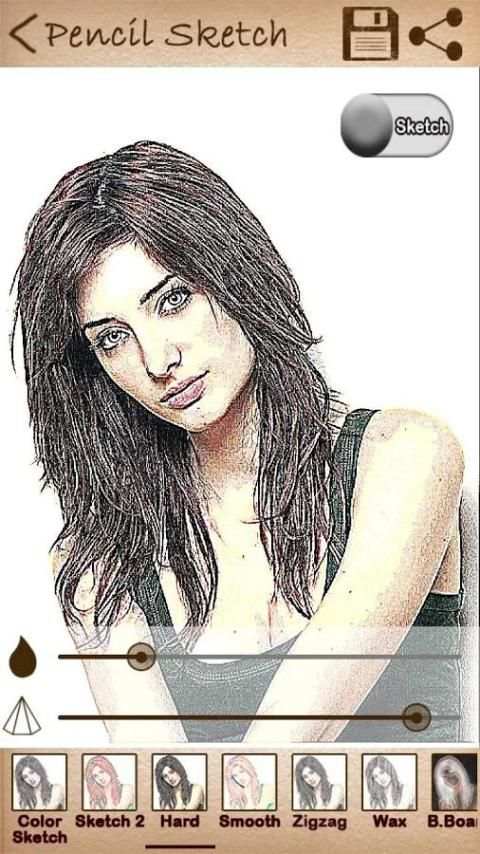 Pencil Sketch скриншот 3
