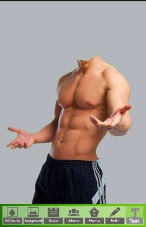 Bodybuilding face changer 3 تصوير الشاشة
