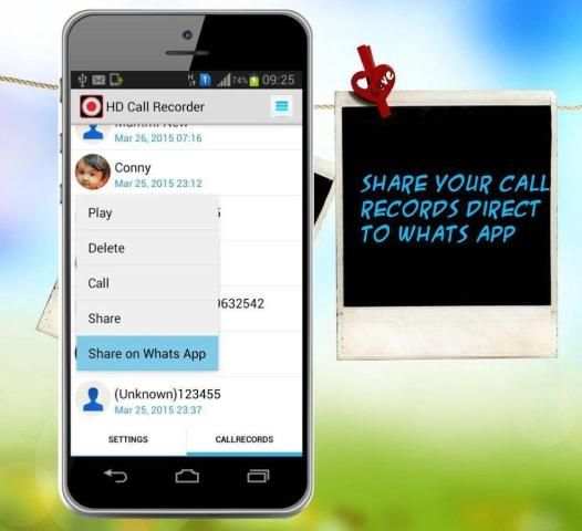 Call Recorder 2015 (Lollipop+) screenshot 2