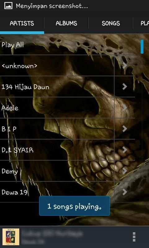 Music Player Skull screenshot 5