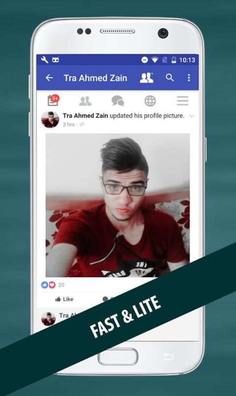 Fast for Facebook Lite скриншот 3
